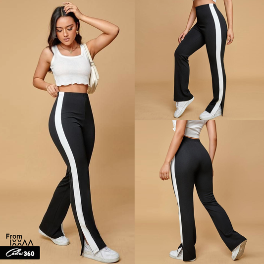 بنطلون بفتحة جانبية