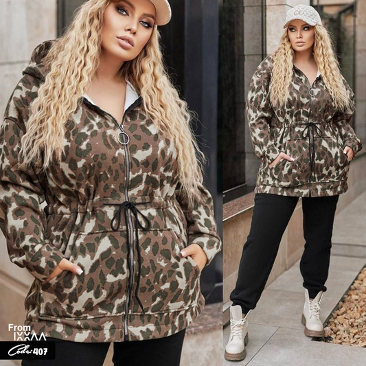 طقم قطعتين مموه